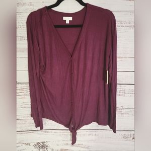 14th and Union M Tie Bottom Shirt